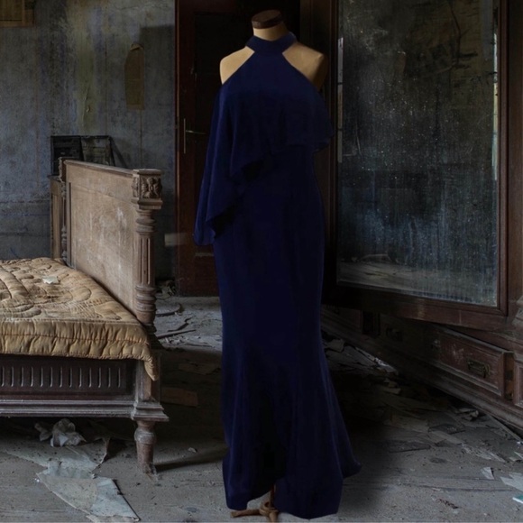 JAY GODFREY • Navy Franklin Gown Dress - Picture 9 of 9